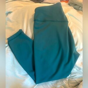 NWOT Lululemon Wunder Under Smooth Cover High-Rise Tight 25” - Storm Teal